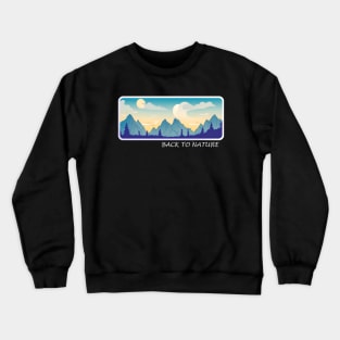 Back to nature Crewneck Sweatshirt